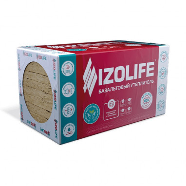 Утеплитель IZOLIFE CT40 1200*600*50 (8 плит, 0,288м3,5,76м2)